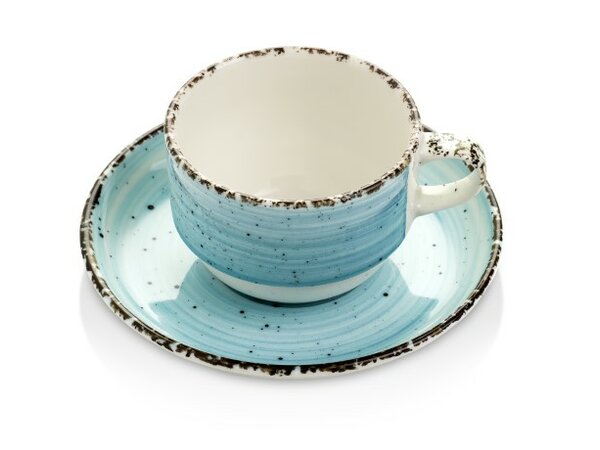 Gural Bleu Tasse 17cl + S/Tasse